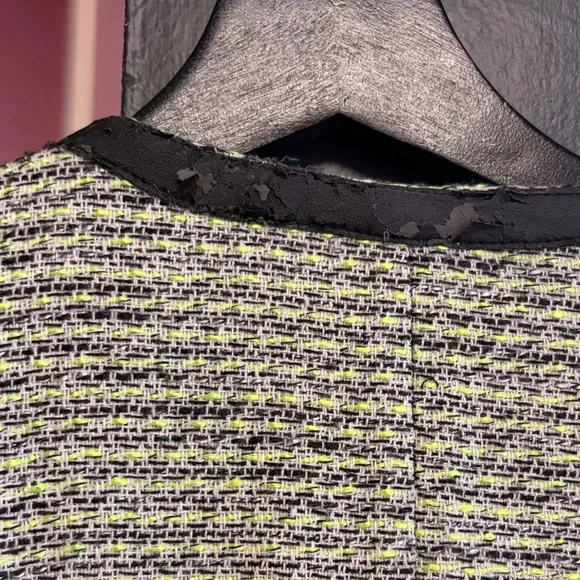 Alfani Green and Black Textured Blazer - Picture 4 of 6